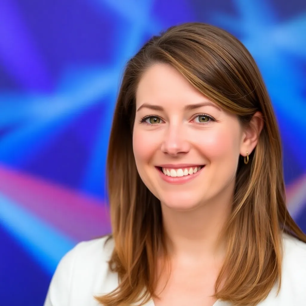 Portret van Sophie Demeester, een vrouwelijke directeur bij een Belgisch technologiebedrijf