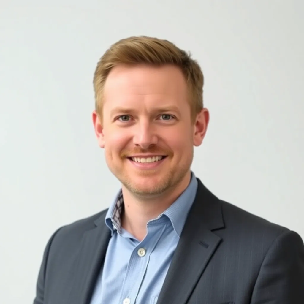 Portret van Thomas Vandenberghe, een mannelijke teamleider bij een internationale organisatie in België
